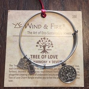 Tree of love charm bracelet